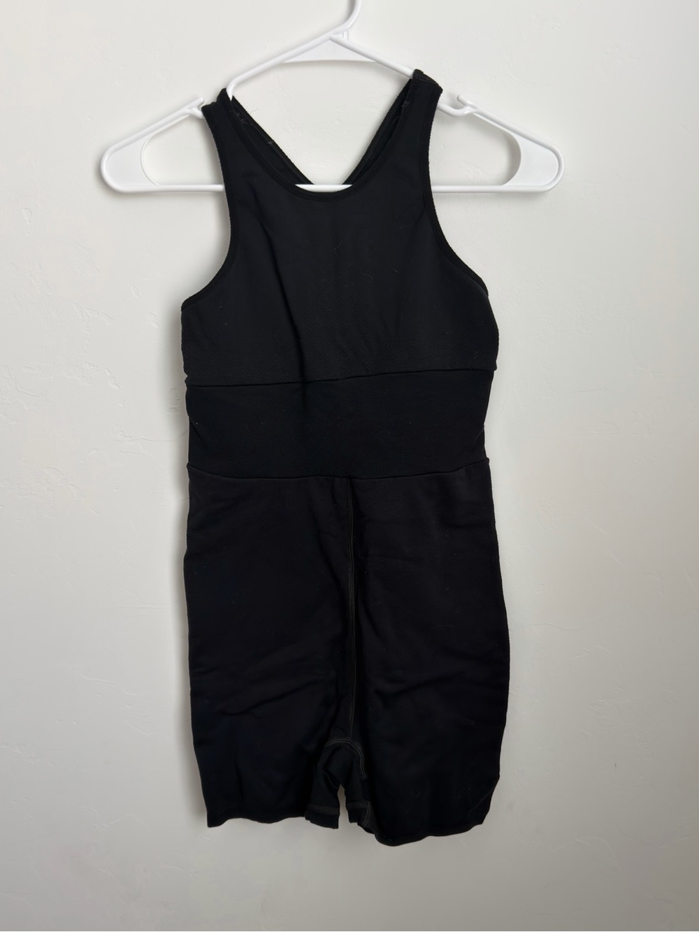 FP Movement by Free People Black Athletic Jumpsuit Romper